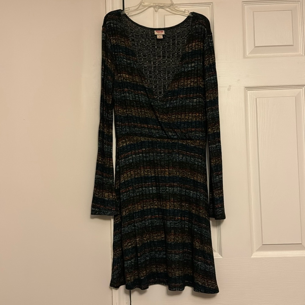 Bell Sleeve Sweater Dress